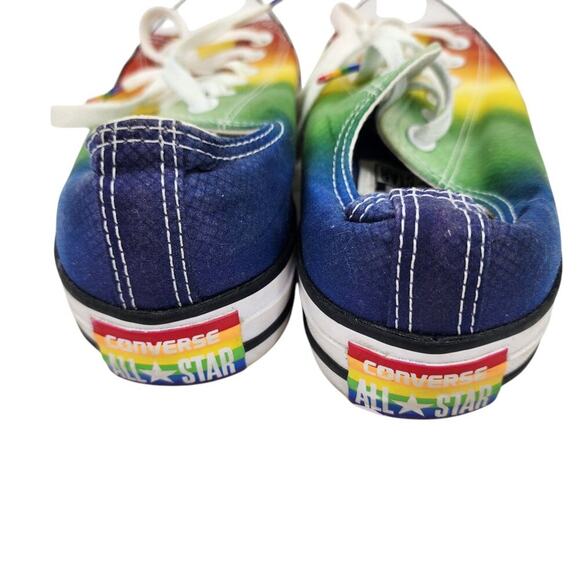 Converse Chuck Taylor All Star Rainbow Pride Low Top Sneakers 6M/8W Unisex Shoes - Picture 2 of 5